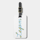 Lagom Sweden Bagagelabel (Voorkant verticaal)