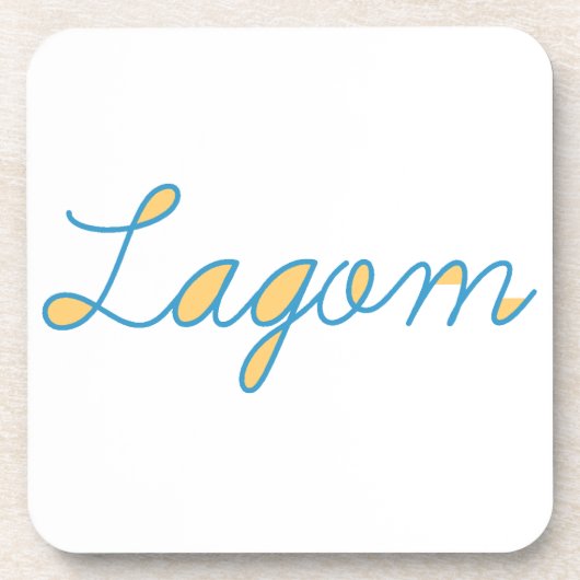 Lagom Sweden Bier Onderzetter (Voorkant)