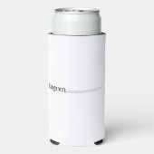 Lagom Wiki Koelbox Seltzer Blikjeskoeler (Seltzer Achterkant)