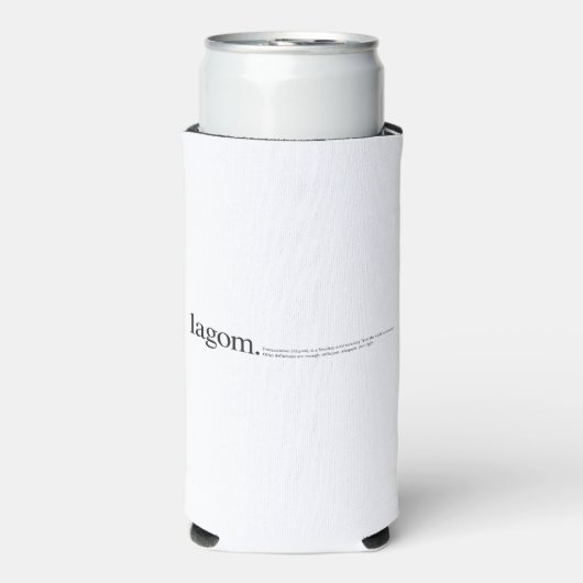 Lagom Wiki Koelbox Seltzer Blikjeskoeler (Seltzer Voorkant)