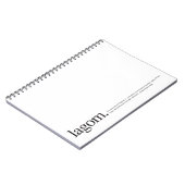 Lagom Wiki Notitieboek (Linkerzijde)
