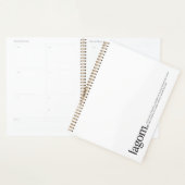 LagomWiki Zwart-wit Planner (Display)