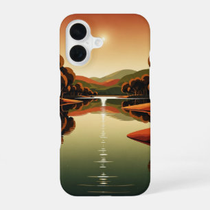 Lagon Chaud Vintage iPhone 16 Hoesje