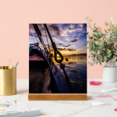 Lagoon at Dawn, at Acryl Bord (Huwelijk)