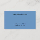 Lagoon Cloudscape Visitekaartje (Achterkant)