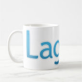 Lagoon is een Logo Koffiemok (Links)