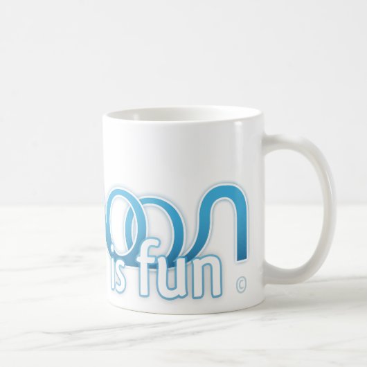 Lagoon is een Logo Koffiemok (Rechts)