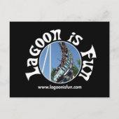 Lagoon is vun - kolossus donker briefkaart (Voorkant)