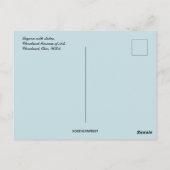 Lagoon met standbeeld Cleveland Museum of Art Ohio Briefkaart (Achterkant)