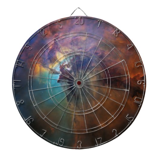 Lagoon Nebula (Astronomie Space Afbeelding) (unive Dartbord (Voorkant)