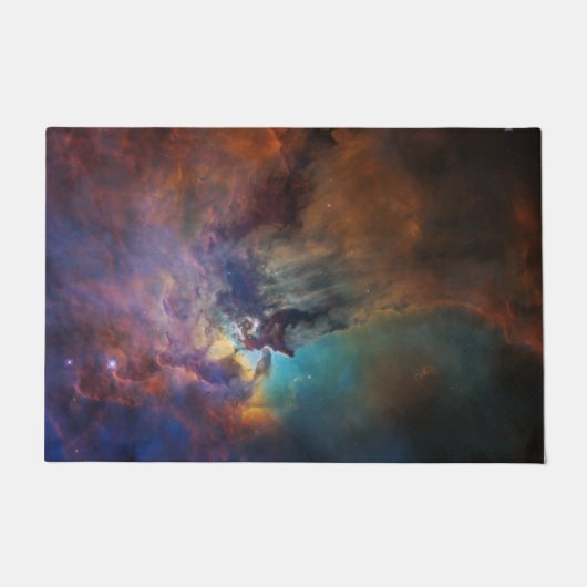 Lagoon Nebula (Astronomie Space Afbeelding) (unive Deurmat (Voorkant)