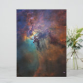 Lagoon Nebula (Astronomie Space Afbeelding) (unive Kaart (Staand voorkant)