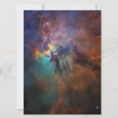 Lagoon Nebula (Astronomie Space Afbeelding) (unive Kaart (Voorkant)