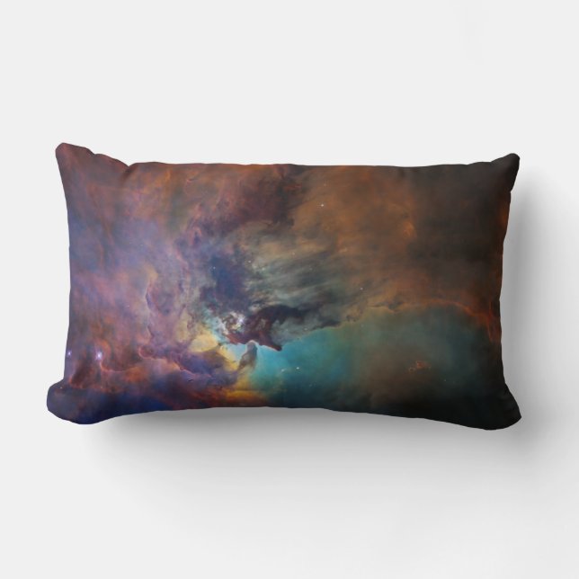 Lagoon Nebula (Astronomie Space Afbeelding) (unive Kussen (Voorkant)