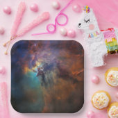Lagoon Nebula (Astronomie Space Afbeelding) (unive Papieren Bordje (Feest)