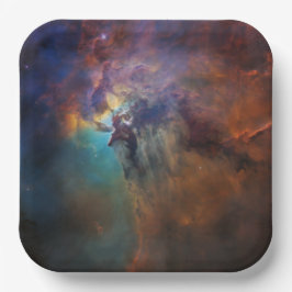 Lagoon Nebula (Astronomie Space Afbeelding) (unive Papieren Bordje