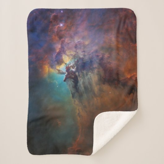 Lagoon Nebula (Astronomie Space Afbeelding) (unive Sherpa Deken (Voorkant)