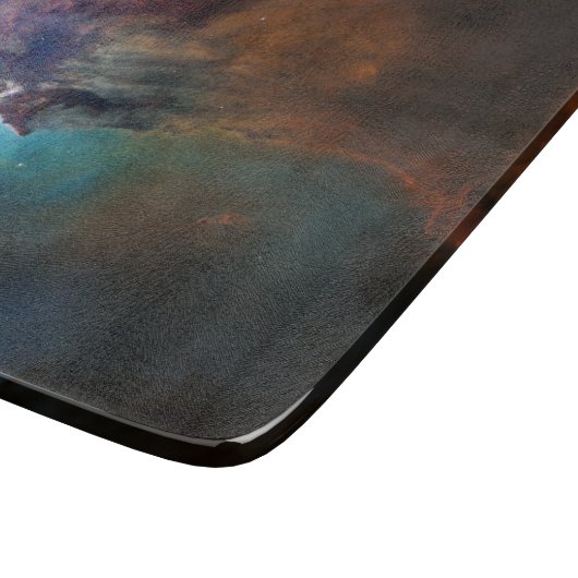 Lagoon Nebula (Astronomie Space Afbeelding) (unive Snijplank (Hoek)