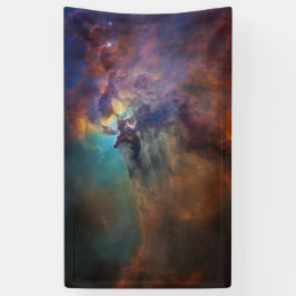 Lagoon Nebula (Astronomie Space Afbeelding) (unive Spandoek