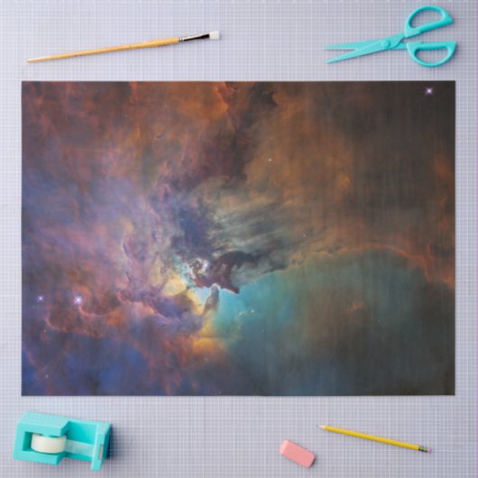 Lagoon Nebula (Astronomie Space Afbeelding) (unive Tissuepapier (Craft)