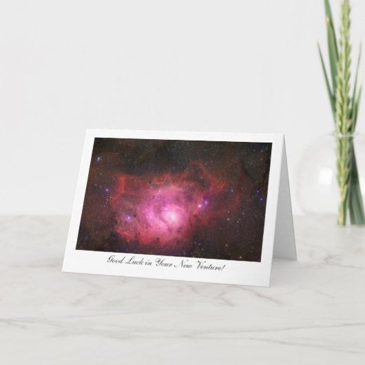 Lagoon Nebula - Goed gelag in je nieuwe omgeving Kaart (Voorkant)