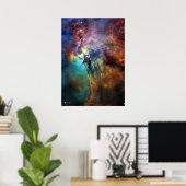 Lagoon Nebula - NASA Hubble Space Telescope Poster (Thuiskantoor)