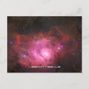 Lagoon Nebula - Ons adembenemend universum Briefkaart