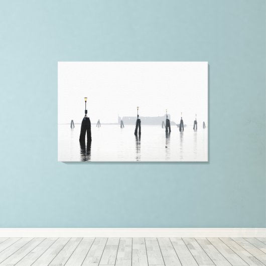 LAGOON Stretched Canvas afdrukken (Insitu (Houten vloer))