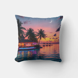 Lagoon Sunset en Afrikaanse zonnen Kussen