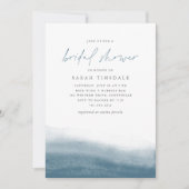 Lagoon Tides Coastal Waterverf Vrijgezellenfeest Kaart (Voorkant)