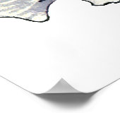 Lagoon Triggerfish Wall Art Poster (Hoek)