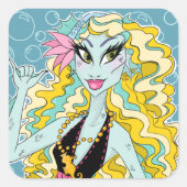 Lagoona Blue Monster High Stickers (Voorkant)