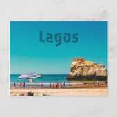 Lagos Beach Briefkaart (Voorkant)