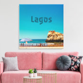 Lagos Beach Canvas Afdruk (Insitu (Woonkamer))