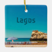 Lagos Beach Keramisch Ornament (Voorkant)