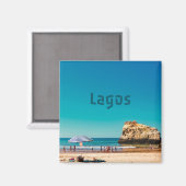 Lagos Beach Magneet (Voorkant / Achterkant)