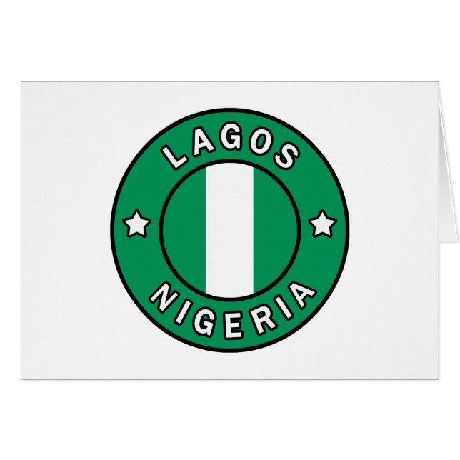 Lagos Nigeria (Voorkant Horizontaal)