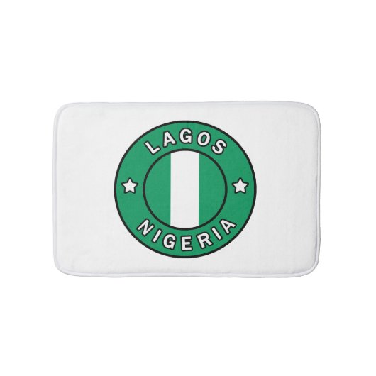 Lagos Nigeria Badmat (Voorkant)