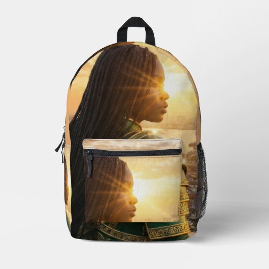 LAGOS - NIGERIA BEDRUKTE RUGZAK (Voorkant)