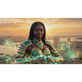 LAGOS - NIGERIA BEDRUKTE RUGZAK