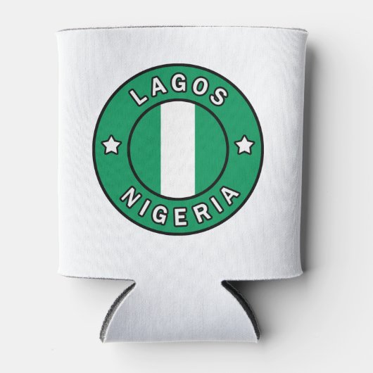 Lagos Nigeria Blikjeskoeler (Voorkant)