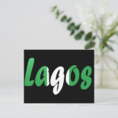 Lagos, Nigeria Briefkaart (Staand voorkant)