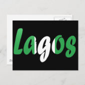 Lagos, Nigeria Briefkaart (Voorkant / Achterkant)