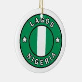 Lagos Nigeria Keramisch Ornament (Rechts)
