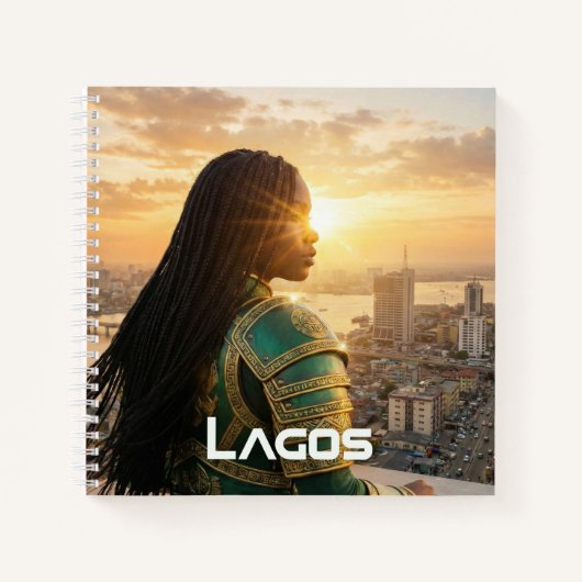 LAGOS - NIGERIA NOTITIEBOEK (Voorkant)