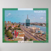 Lagos - Nigeria Poster (Voorkant)