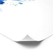 Lagos Nigeria Skyline Blue Perfect Poster (Hoek)