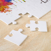 Lagos Nigeria Skyline Legpuzzel (Zijkant)