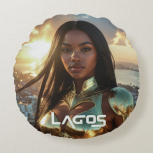 LAGOS - NIGERIA - SUPERHELD ROND KUSSEN