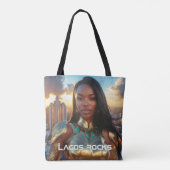 LAGOS - NIGERIA TOTE BAG (Achterkant)